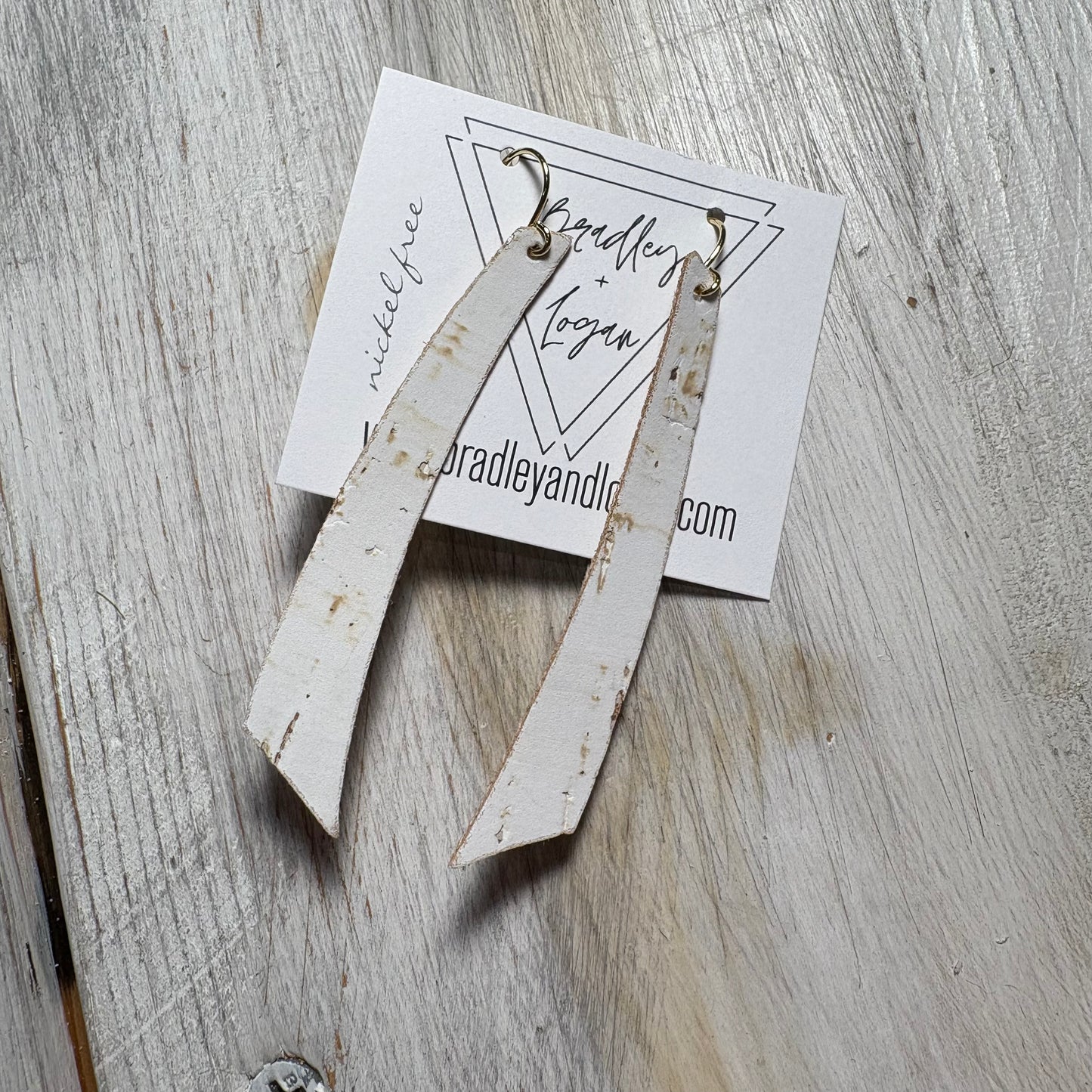 White Cork Earring Collection - Large Size