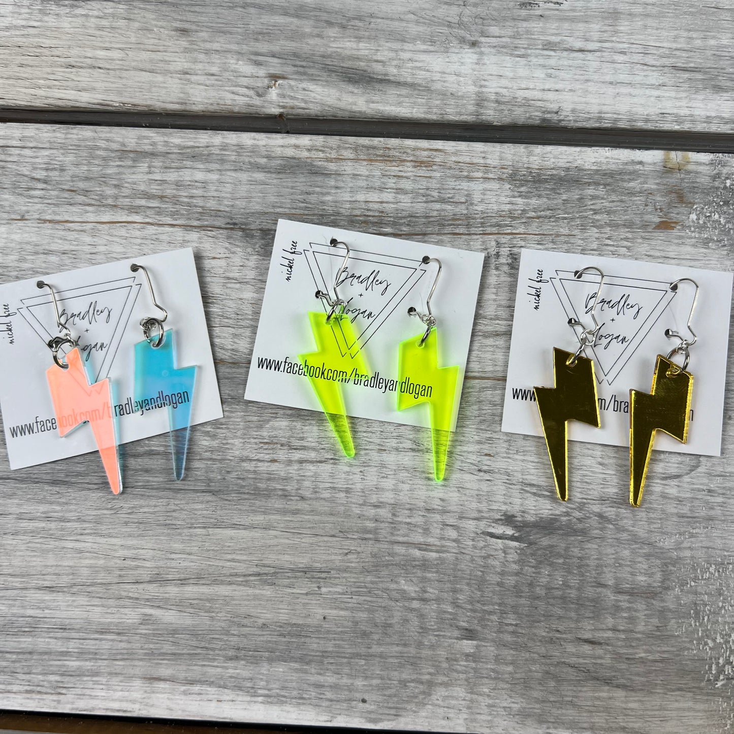 Lighting Bolt Earrings