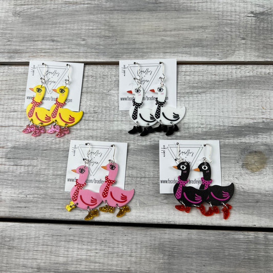 Silly Goose Earrings