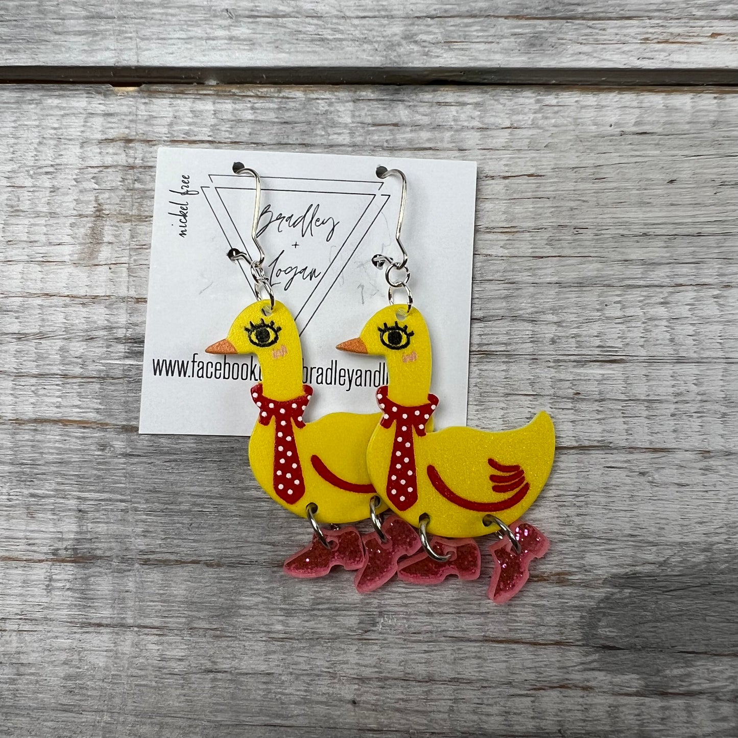 Silly Goose Earrings