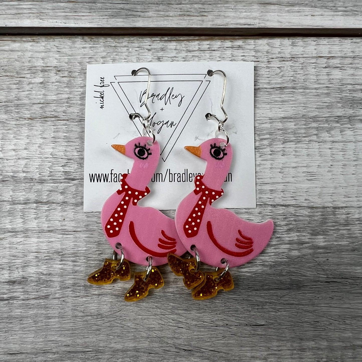 Silly Goose Earrings