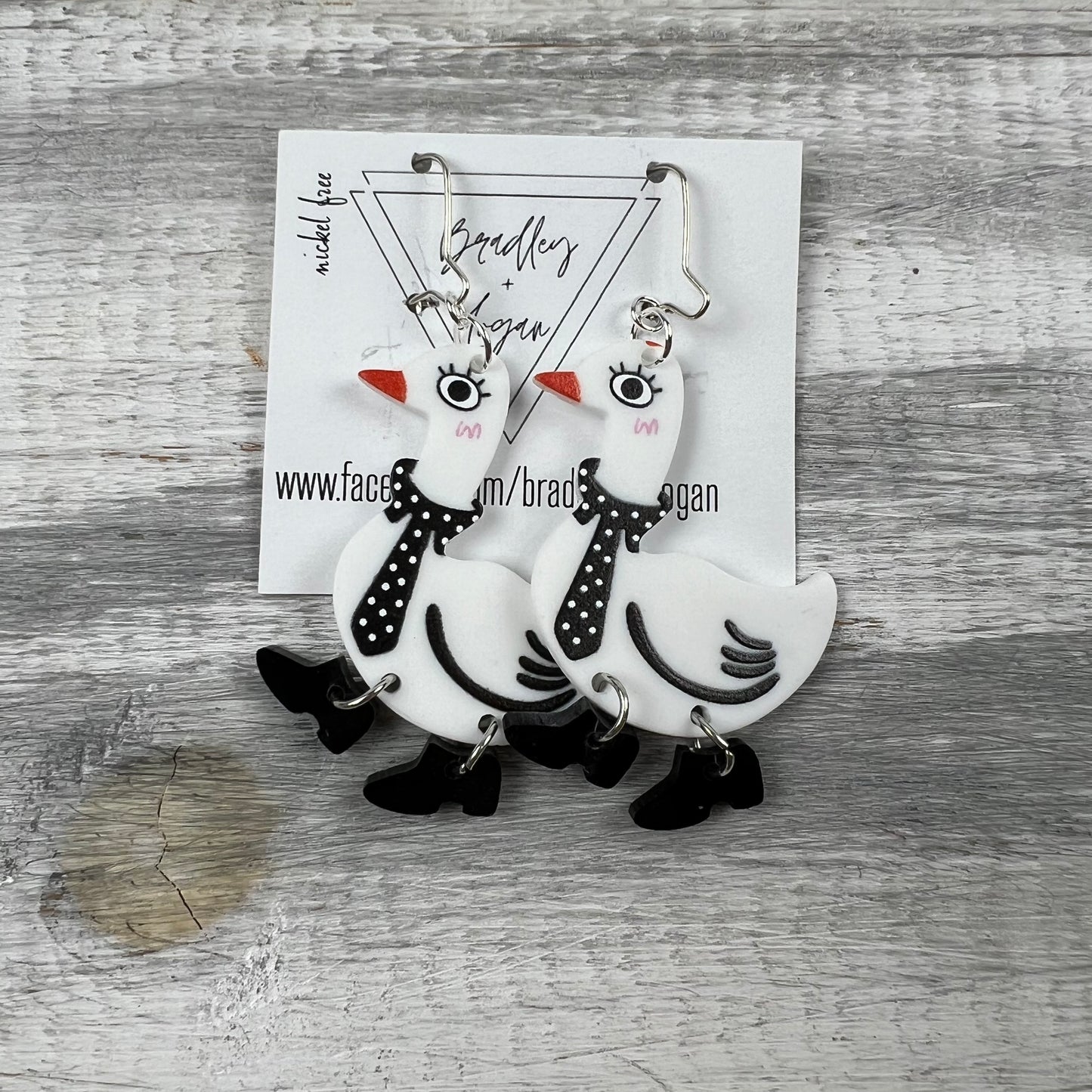 Silly Goose Earrings