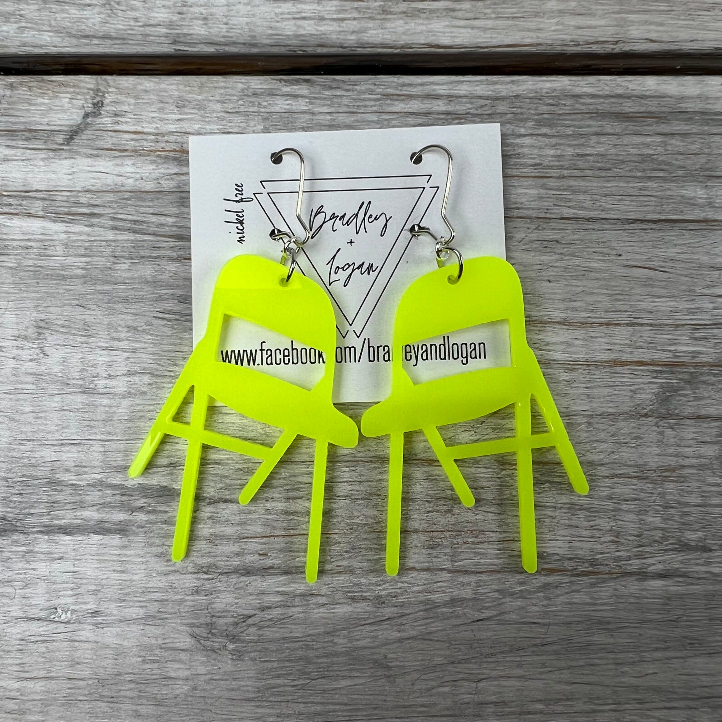 Folding Chair Earrings