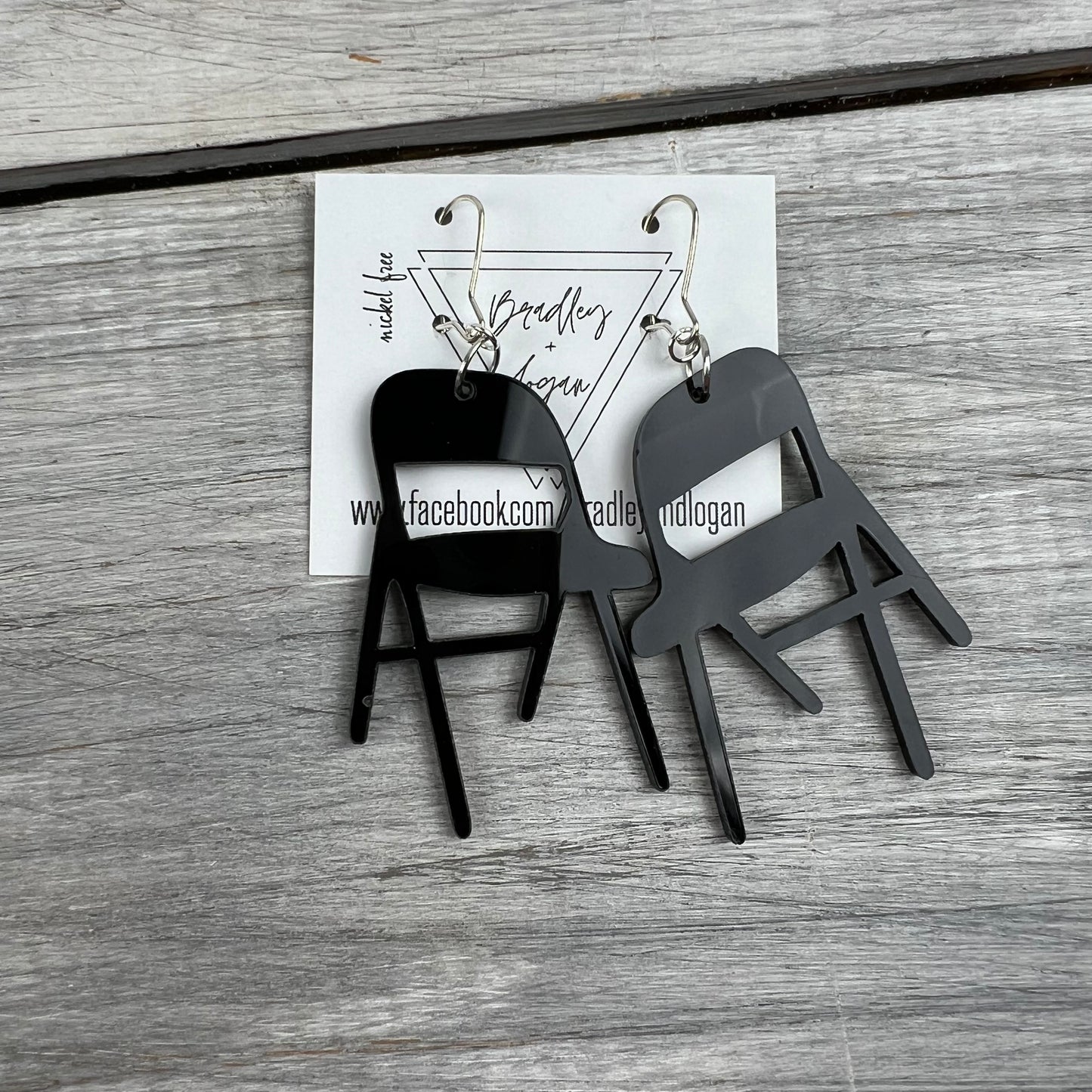 Folding Chair Earrings