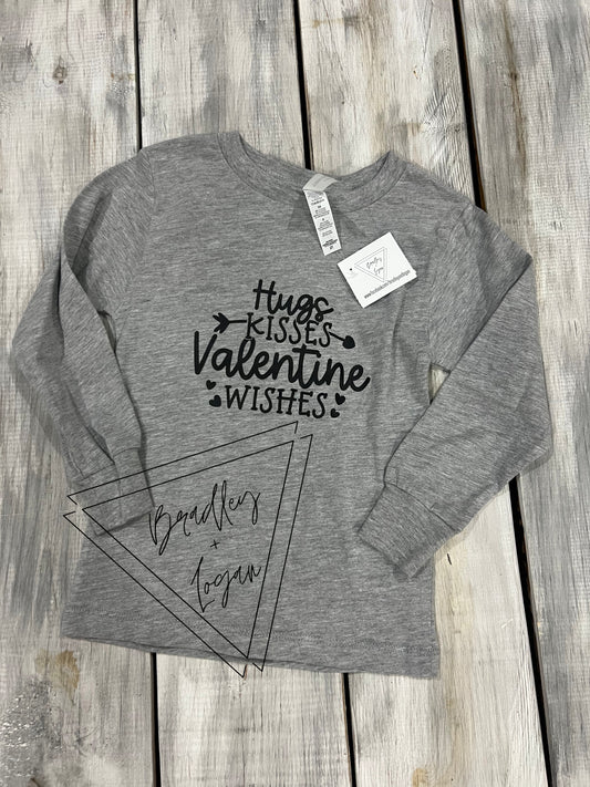 Hugs KISSES Valentine Wishes