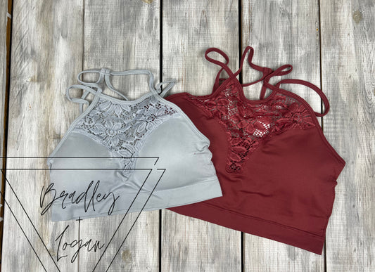 Lace Cutout Bralette